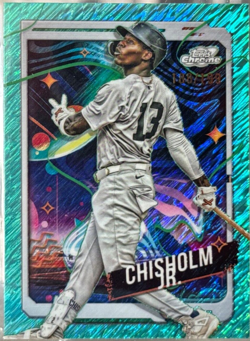 Jazz Chisholm Jr. [Aqua Equinox Refractor] #183