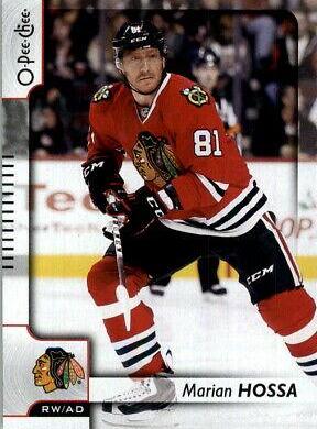 Marian Hossa #4 Hockey Cards 2017 O Pee Chee