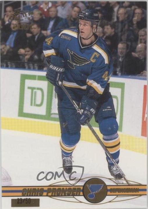 Chris Pronger #349 2000-01 Pacific Hockey
