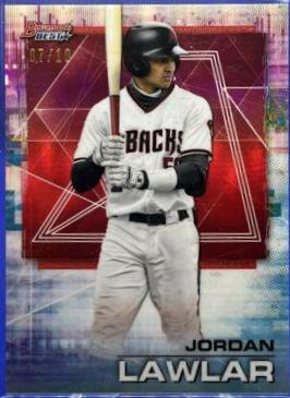 Jordan Lawlar #39 Baseball Cards 2021 Bowman’s Best