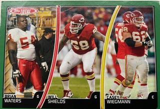 Brian Waters, Casey Wiegmann, Will Shields