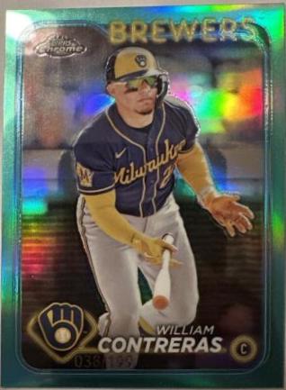 William Contreras [Aqua Refractor] #24