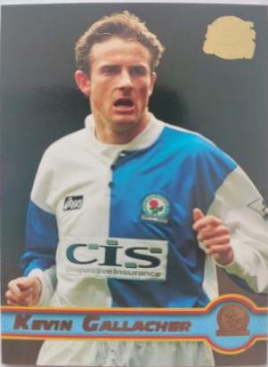 Kevin Gallacher #30 Soccer Cards 1997 Merlin Premier Gold