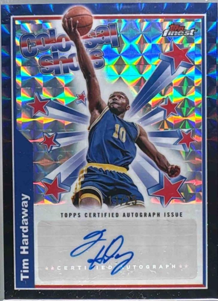 Tim Hardaway [Black Geometric Refractor] #BSA-THA
