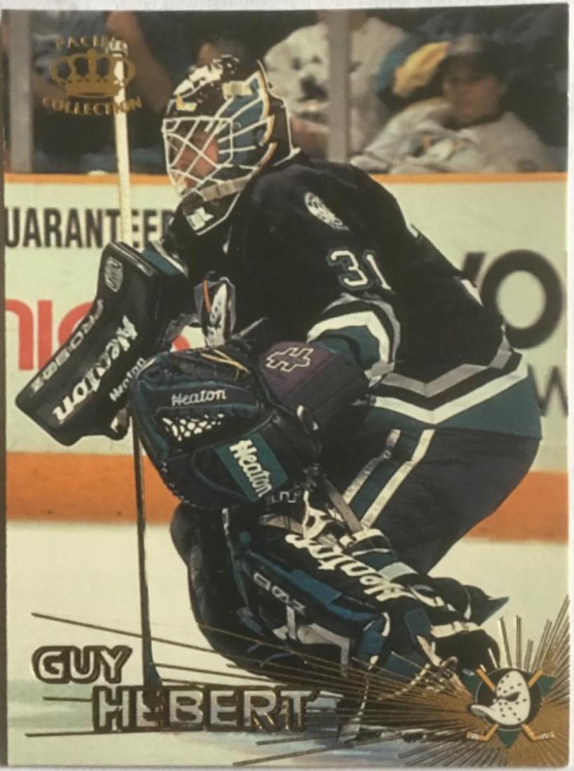 Guy Hebert #260 Hockey Cards 1997 Pacific Crown