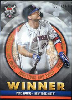 Pete Alonso #HRCW-10 (September)