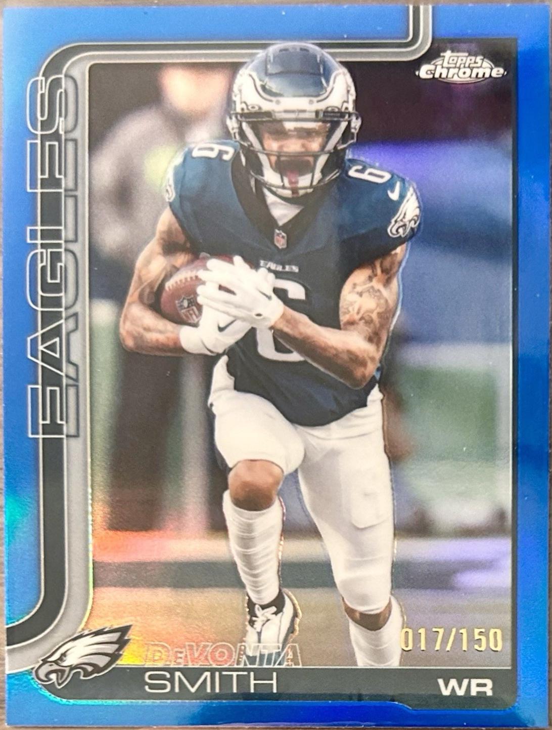 DeVonta Smith [Blue Refractor] #244