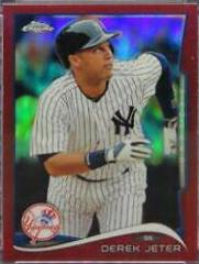 Derek Jeter [Running Red Refractor] #56 Baseball Cards 2014 Topps Chrome Prices
