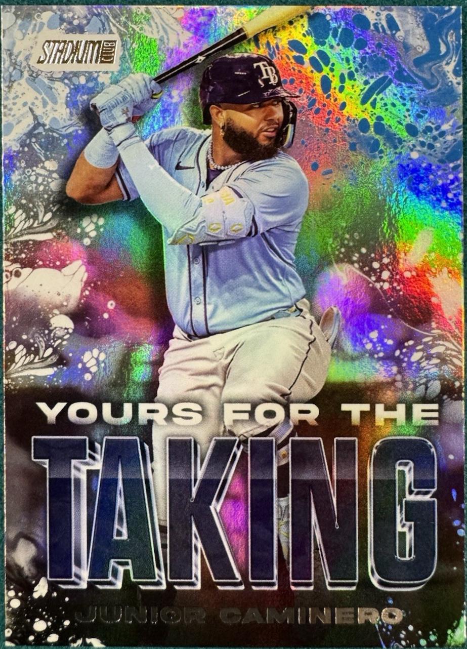Junior Caminero #YK-15 Prices | 2025 Topps Stadium Club Yours For