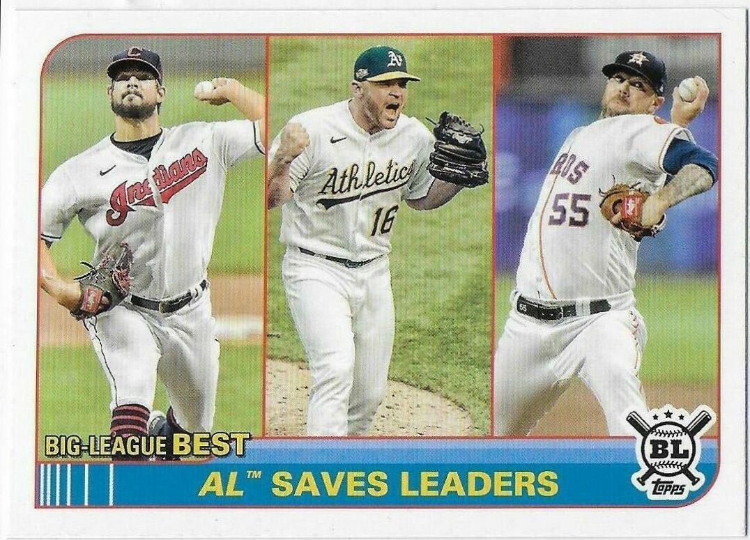 Liam Hendriks, Ryan Pressly, Brad Hand #264 Baseball Cards 2021 Topps Big League
