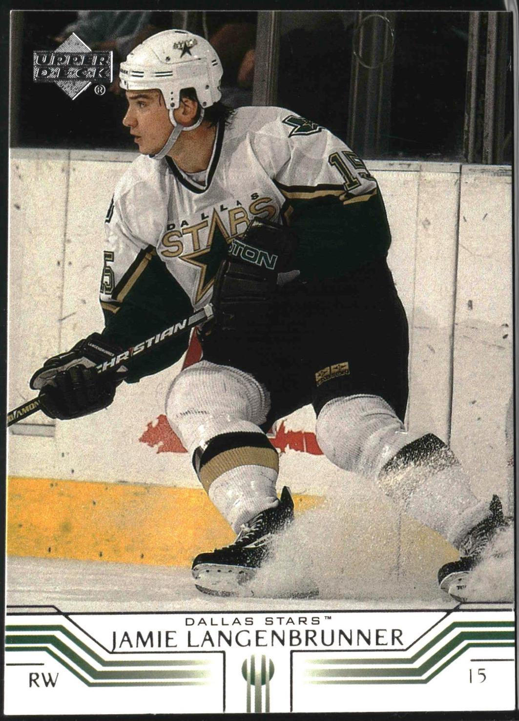 Jamie Langenbrunner #58 2001-02 Upper Deck Hockey