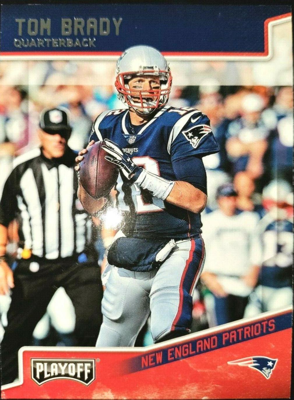 Tom Brady #125 2018 Panini Playoff Football