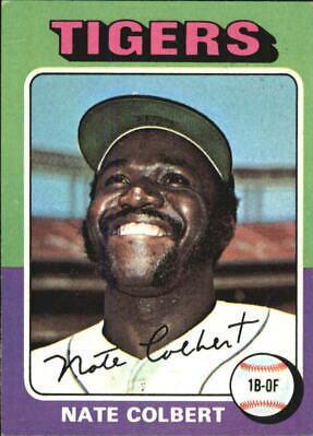 Nate Colbert #599 1975 Topps Mini Baseball