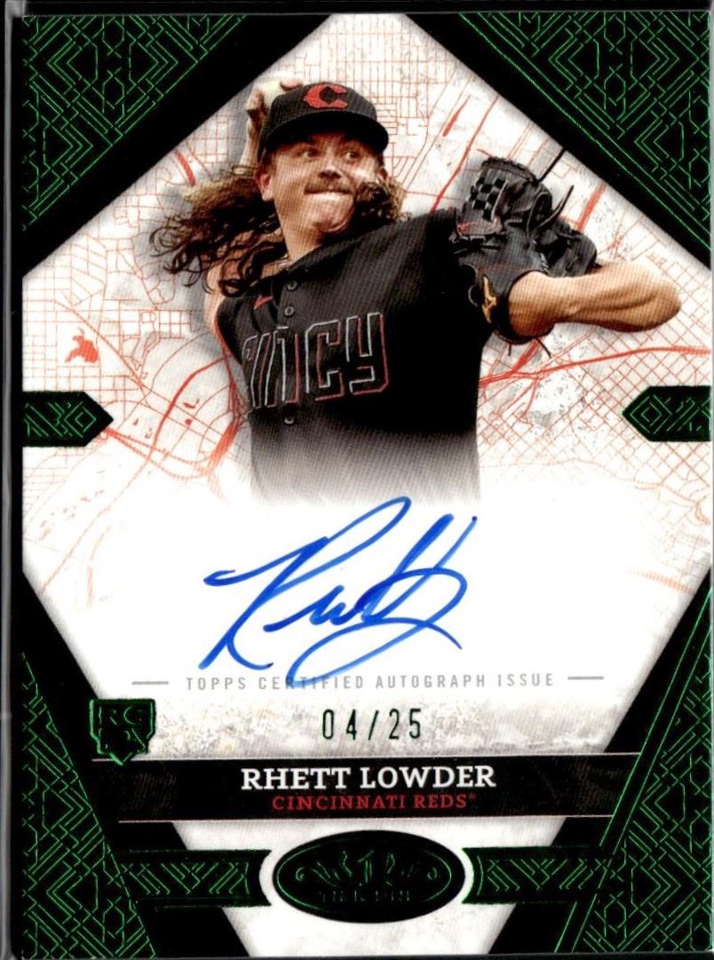 Rhett Lowder [Green Foil] #CCS-RL
