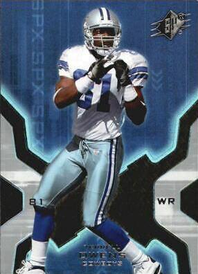 Terrell Owens #27 Football Cards 2007 Spx