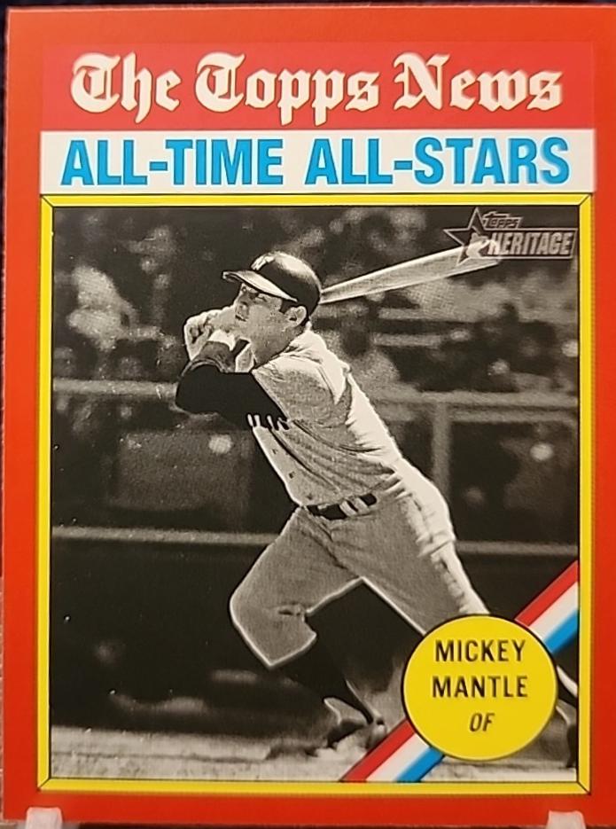 Mickey Mantle [Red Border] #349