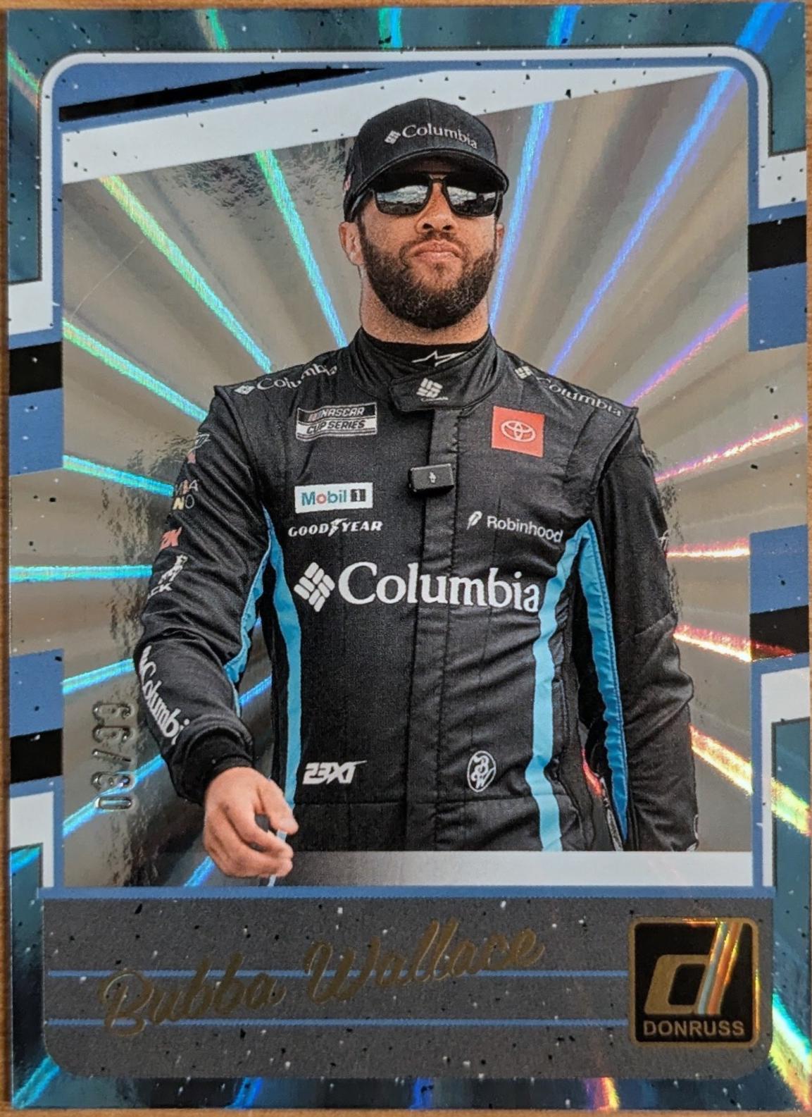 Bubba Wallace [Carolina Blue Laser] #140