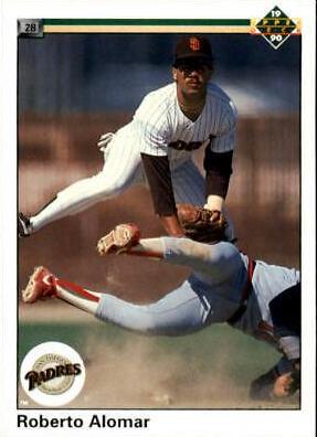 Roberto Alomar #346 Baseball Cards 1990 Upper Deck