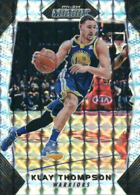 Klay Thompson #14 Basketball Cards 2017 Panini Prizm Mosaic