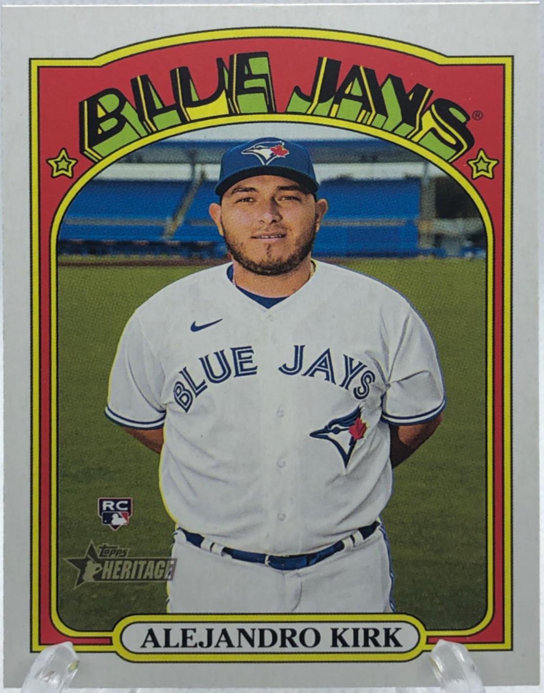 Alejandro Kirk #544 Baseball Cards 2021 Topps Heritage