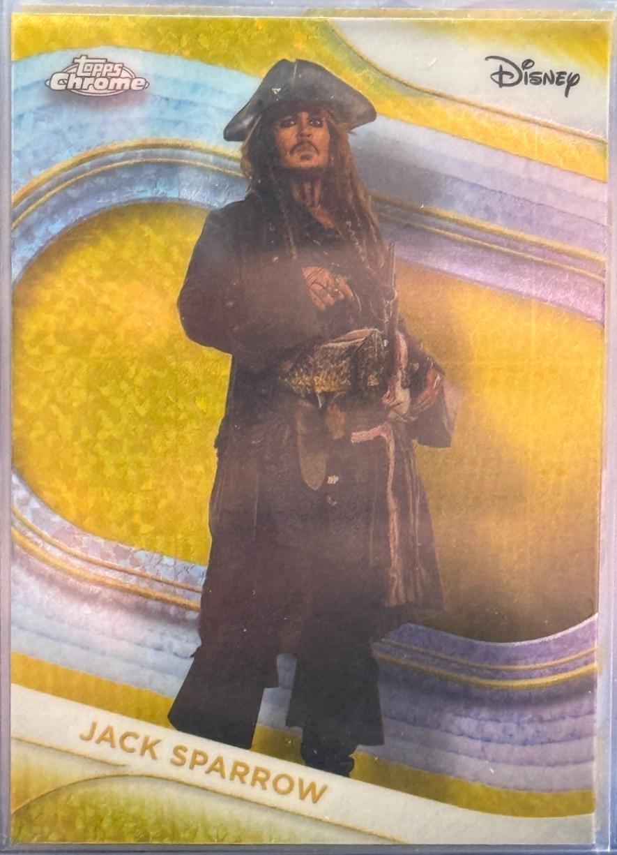 Jack Sparrow [Yellow Diamonds Refractor] #3 Prices | 2025 Topps