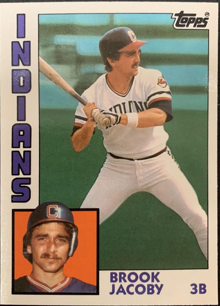 Brook Jacoby #55T Baseball Cards 1984 Topps Traded Tiffany