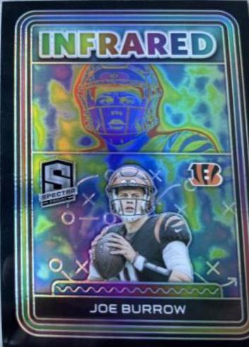 Joe Burrow #22 Football Cards 2023 Panini Spectra Infrared