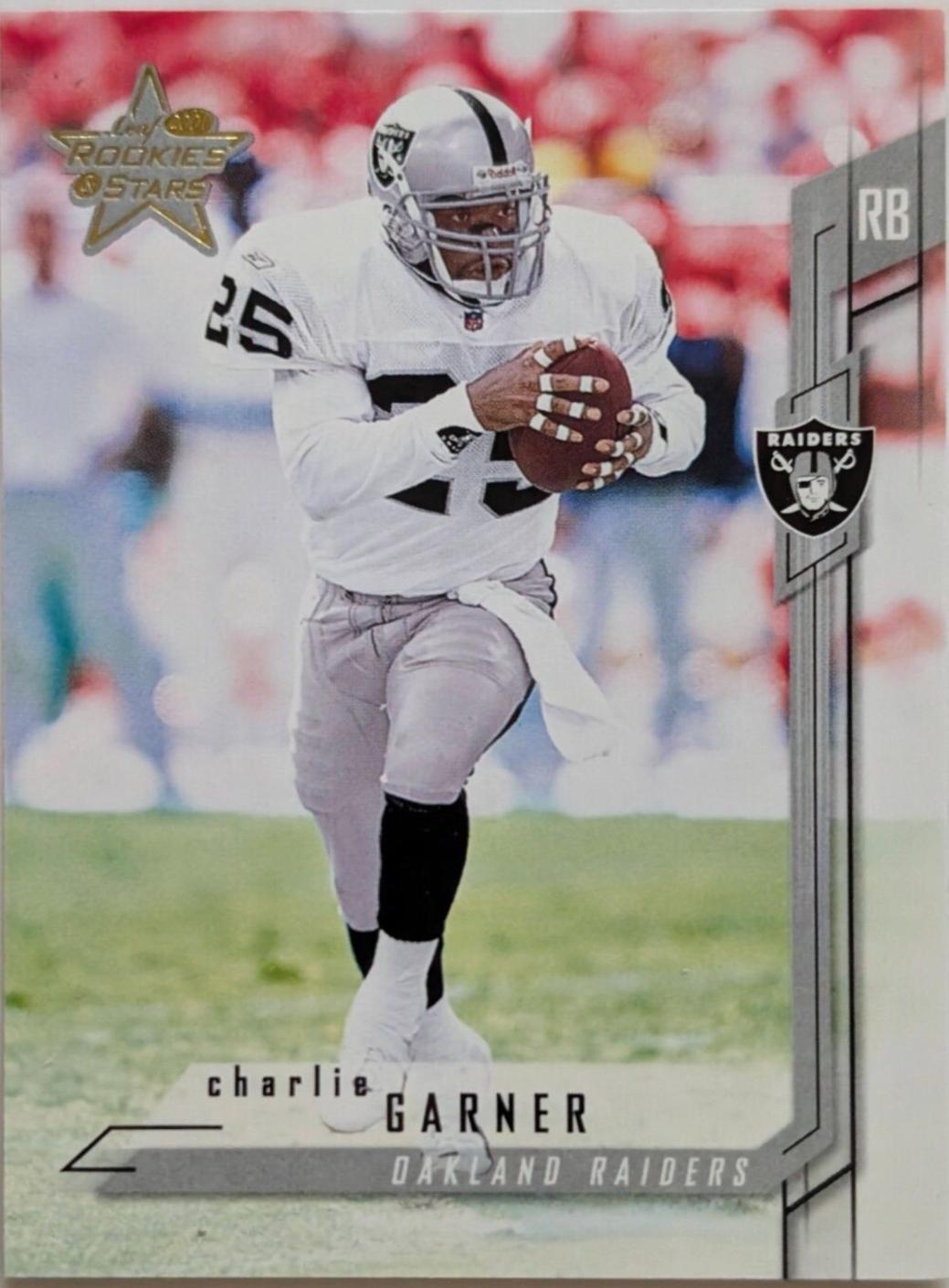 Charlie Garner #14 Football Cards 2001 Leaf Rookies & Stars