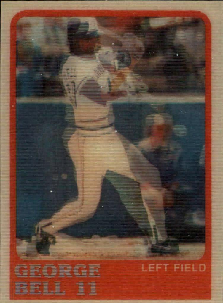 George Bell #4 Baseball Cards 1988 Sportflics