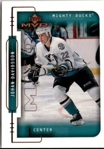 Johan Davidsson #10 Hockey Cards 1999 Upper Deck MVP