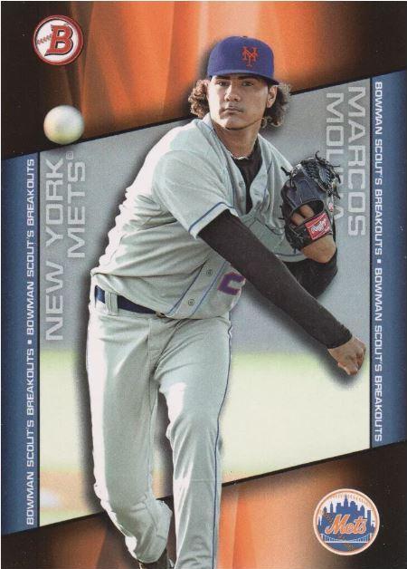 Marcos Molina #BSB-MM Baseball Cards 2014 Bowman Draft Picks
