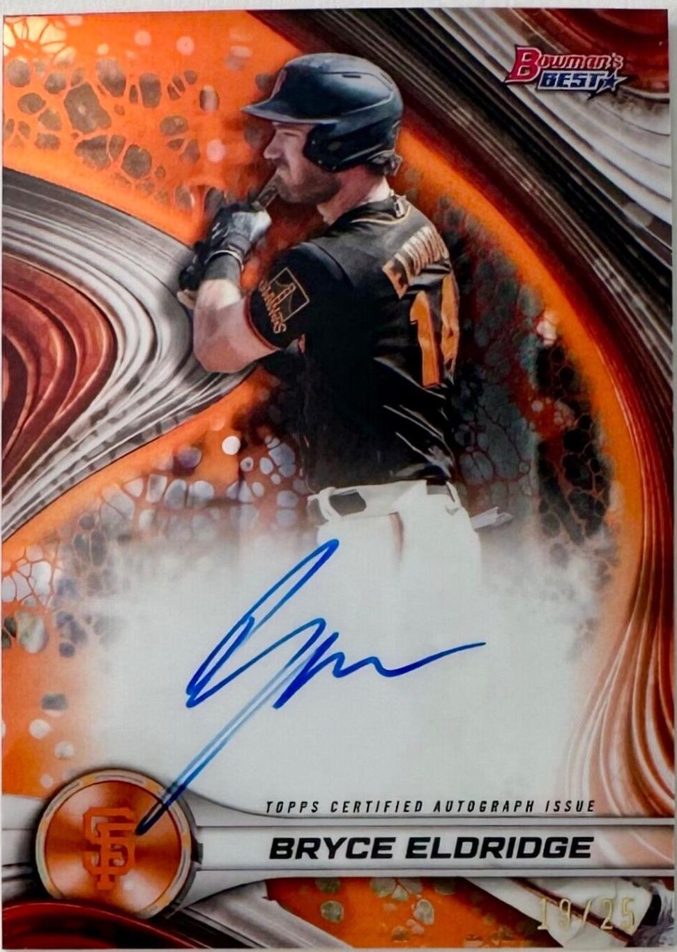 Bryce Eldridge [Orange X-fractor] #B24-BE