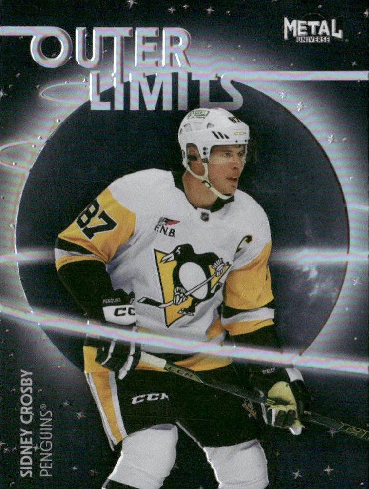 Sidney Crosby #OL-78 2025-26 SkyBox Metal Universe Hockey Outer Limits