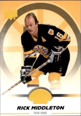 Rick Middleton #18 Hockey Cards 2023 Upper Deck Boston Bruins Centennial