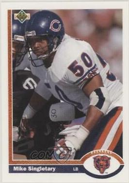 Mike Singletary #229 Football Cards 1991 Upper Deck