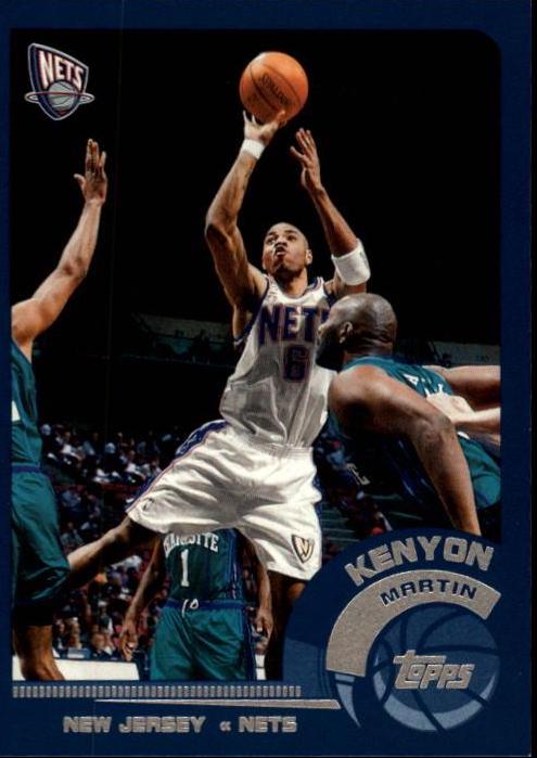 Kenyon Martin #29 Basketball Cards 2002 Topps