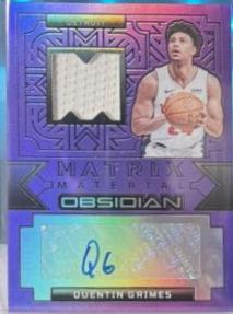 Quentin Grimes [Purple Flood Electric Etch] #MM-GRM