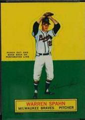 Warren Spahn Baseball Cards 1964 Topps Stand Up Prices