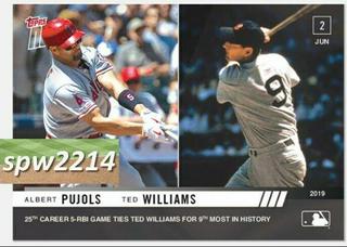 Albert Pujols, Ted Williams