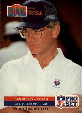 Dan Reeves #400 1992 Pro Set Football
