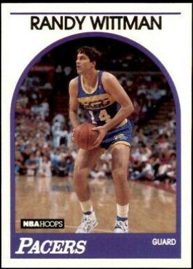 Randy Wittman #238 Basketball Cards 1989 Hoops