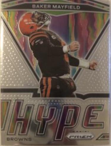 Baker Mayfield #12 Football Cards 2020 Panini Prizm Hype