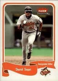 David Segui #59 Baseball Cards 2004 Fleer Tradition