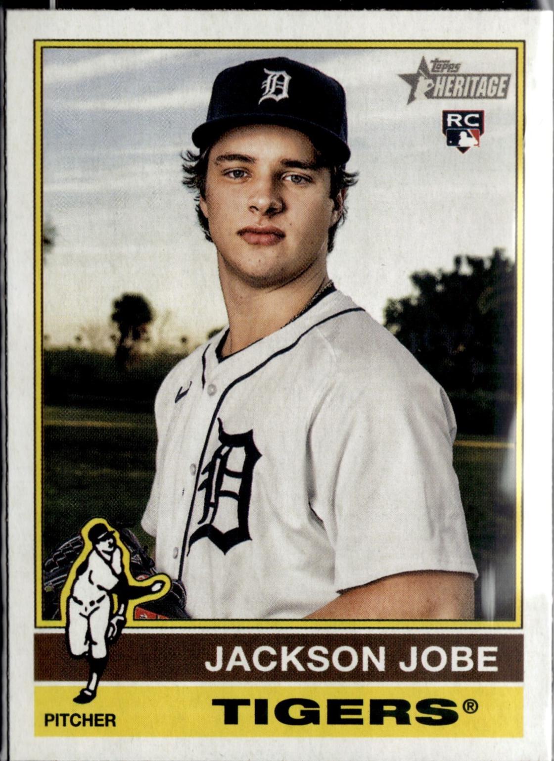 Jackson Jobe #389 Baseball Cards 2025 Topps Heritage