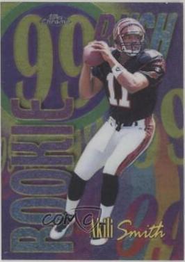Akili Smith #AE25 Football Cards 1999 Topps Chrome All Etch