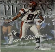 Carl Pickens #12 Football Cards 1999 Metal Universe