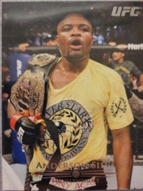 Anderson Silva #10 Ufc Cards 2011 Topps UFC Title Shot