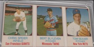 Bert Blyleven, Chris Speier, Tom Seaver