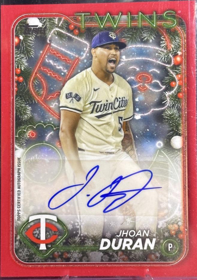 Jhoan Duran [Red Glitter] #HAC-JDU