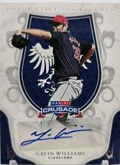 Gavin Williams #AS-GWL Baseball Cards 2024 Panini Crusade Apprentice Signatures Prices